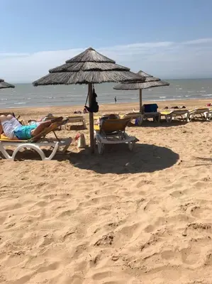 Plage de la maison de vacances ou située à proximité