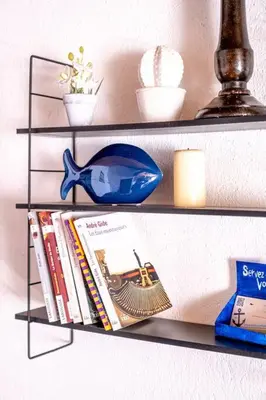 Bibliothèque dans l'appartement