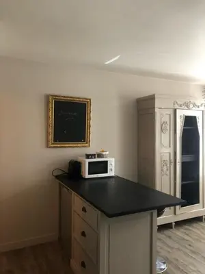 Cuisine ou kitchenette dans l'établissement Au cœur historique de La Rochelle