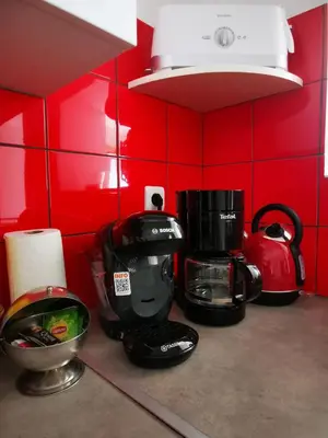Cuisine ou kitchenette dans l'établissement Escapade charentaise