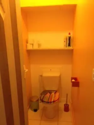 Salle de bains dans l'établissement Spacieux T2 Gd confort jardin et garage privatifs