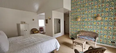 Un ou plusieurs lits dans un hébergement de l'établissement Villa Mitsou