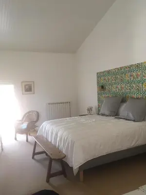 Un ou plusieurs lits dans un hébergement de l'établissement Villa Mitsou
