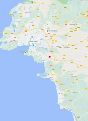 Plan de l'établissement A -15min à Vélo du vieux Port La Rochelle 4