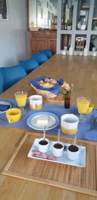 Nourriture dans le B&B/chambre d'hôtes ou à proximité