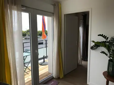 Balcon ou terrasse dans l'établissement Le Lodge Park à La Rochelle