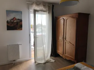 Un ou plusieurs lits dans un hébergement de l'établissement Le Lodge Park à La Rochelle