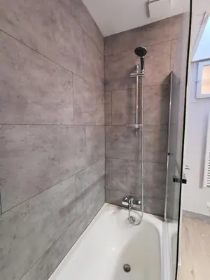Salle de bains dans l'établissement Appartement centre ville, parking gratuit
