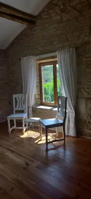 Coin salon dans l'établissement Les Vents d’Anges