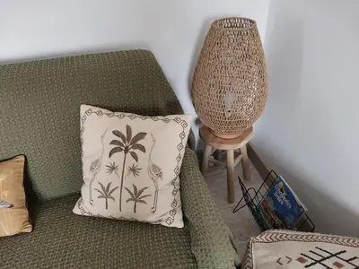 Coin salon dans l'établissement Gîte - Chambres d'Hôtes La Belle Hélène