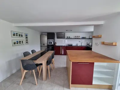 Cuisine ou kitchenette dans l'établissement l'Escapade Charentaise