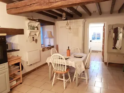 Cuisine ou kitchenette dans l'établissement Le Barry