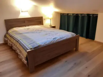 Un ou plusieurs lits dans un hébergement de l'établissement Appart Cocooning proche centre ville et gare de La Rochelle