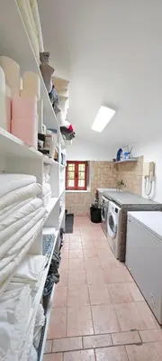 Cuisine ou kitchenette dans l'établissement Villa TagiBao avec Piscine chauffée et Spa