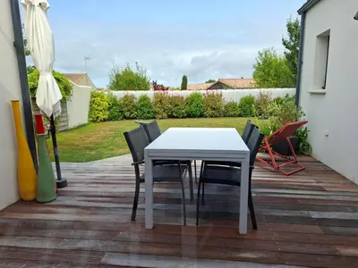Balcon ou terrasse dans l'établissement Havre de Thairé
