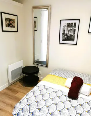 Un ou plusieurs lits dans un hébergement de l'établissement Olydea Le Hameau de Vouvant