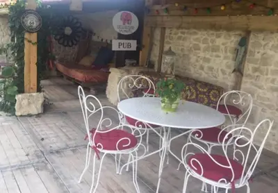 Terrasse ou espace extérieur de l'établissement La Belle Aventure