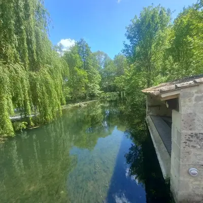 Paysage naturel près de la maison de vacances