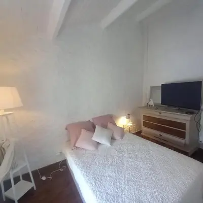 Un ou plusieurs lits dans un hébergement de l'établissement Maison de charme, raffinée dans village historique