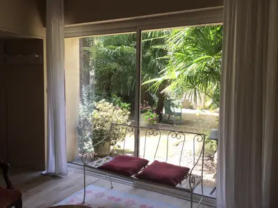 Jardin de l'établissement L’orangerie du Général