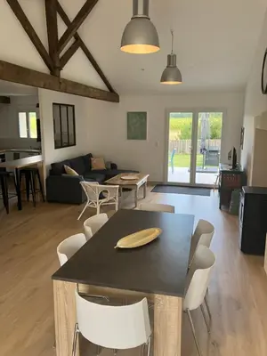 Coin salon dans l'établissement Le Chai des Annereaux