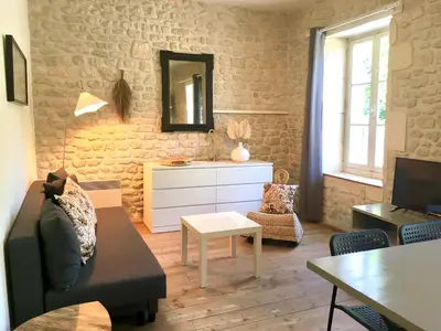 Coin salon dans l'établissement Villa Elda