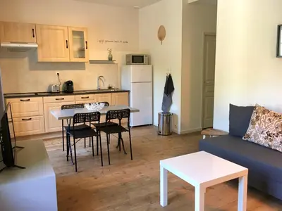 Cuisine ou kitchenette dans l'établissement Villa Elda
