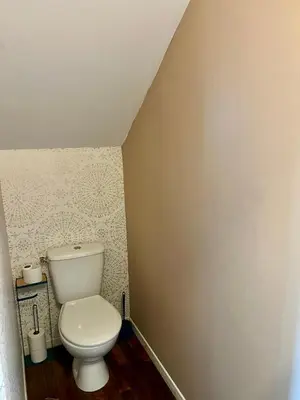 Salle de bains dans l'établissement L'écolier futuroscope 4 personnes