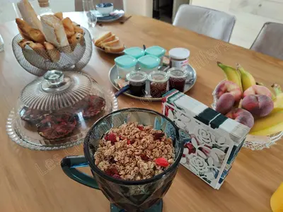 Nourriture dans le B&B/chambre d'hôtes ou à proximité