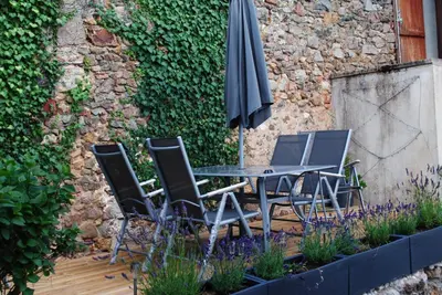 Jardin de l'établissement Mays' House