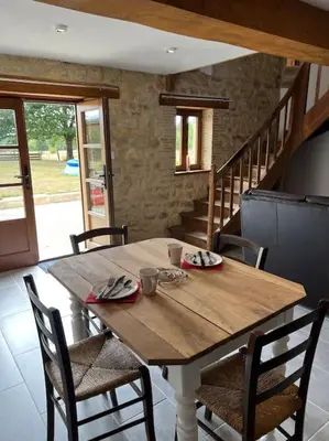 Plan de l'établissement Gîte Chez Père Thomas pour 2-3 pers