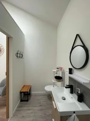 Plan de l'établissement Maison Les Iris - 3 chambres et 3 salles de bain - 3 à 6 personnes - Futuroscope