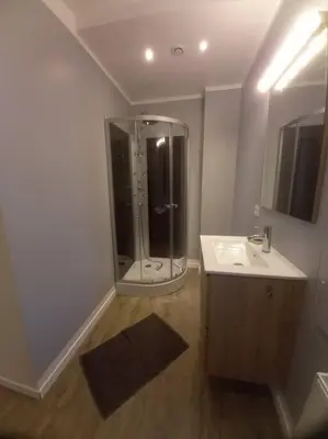 Salle de bains dans l'établissement La Grelauderie 2