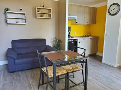 Cuisine ou kitchenette dans l'établissement La Grelauderie 2