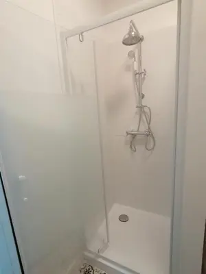 Salle de bains dans l'établissement Le Tréville Grand Studio Cosy 32M2