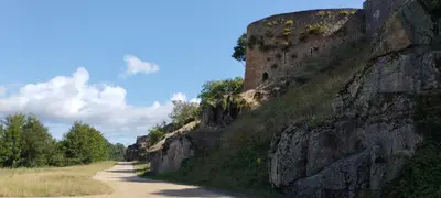 Paysage naturel près de la maison de vacances