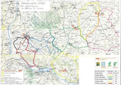 Plan de l'établissement Gite d'Etape de Chirac