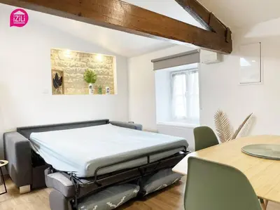 Un ou plusieurs lits dans un hébergement de l'établissement La Brèche Niortaise by CozyLife - Centre Ville- Gare