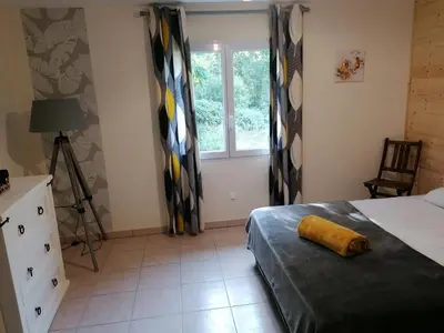 Un ou plusieurs lits dans un hébergement de l'établissement Gite La Passerelle de Giez - Vienne (86) Poitou-Charentes