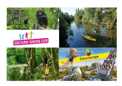 Plan de l'établissement Gite La Passerelle de Giez - Vienne (86) Poitou-Charentes