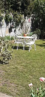 Jardin de l'établissement Chez sylvie