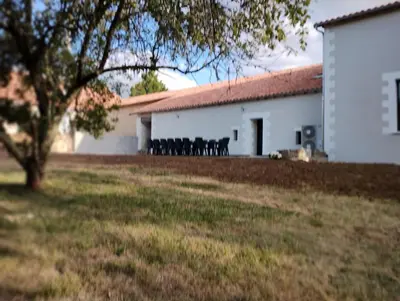 Jardin de l'établissement Gite des bernaches