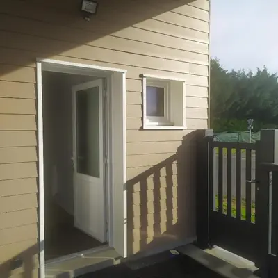 Balcon ou terrasse dans l'établissement Appartement indépendant, calme 2 adultes, 2 étoiles