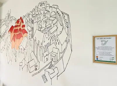 Plan de l'établissement Superbe loft insolite au cœur d'Angoulême