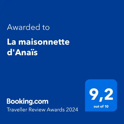 Certificat, récompense, panneau ou autre document affiché dans l'établissement La maisonnette d'Anaïs