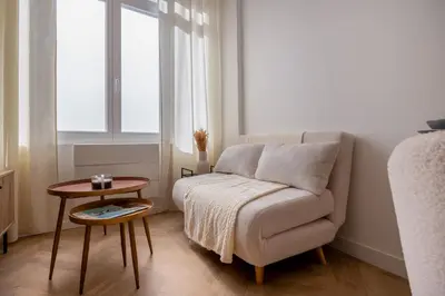 Coin salon dans l'établissement La Perle Citadine En Hyper Centre