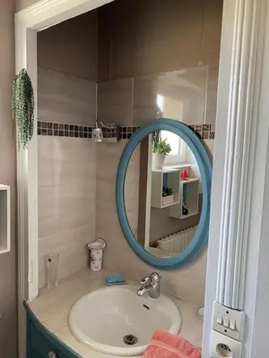 Salle de bains dans l'établissement La belle Charentaise