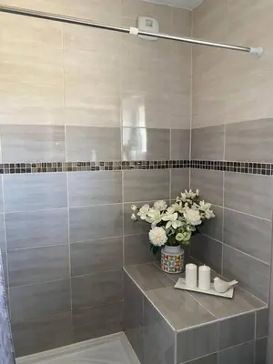Salle de bains dans l'établissement La belle Charentaise