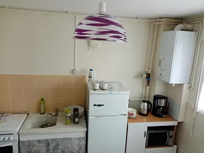 Cuisine ou kitchenette dans l'établissement Home Sweet Home (HSH)
