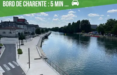 Vue sur la rivière ou le fleuve situé(e) à proximité de l'appartement